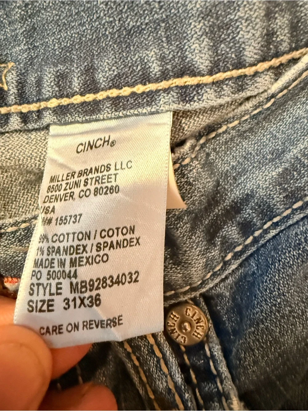Cinch Light Blue Relaxed Men’s Jeans